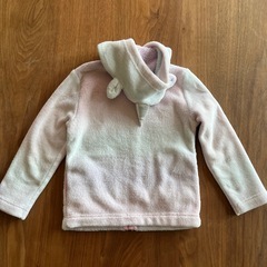 キラキラユニコーンパーカー　110の画像