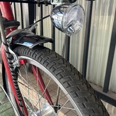 🔹シティサイクル 丸石 フラッカーズ チャイルドシート取付可✨の画像