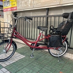 🔹シティサイクル 丸石 フラッカーズ チャイルドシート取付可✨の画像