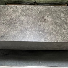 引出収納付きセンターテーブルの画像