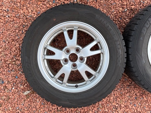 スタッドレスタイヤ＆ホイール　195/65R15　15インチ　純正プリウスアルミホイール & スタッドレスタイヤ　4本　カローラツーリングにも 【お取引のお相手決まりました】