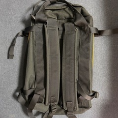 【美品】ポーター PORTER UNION RUCKSACK 黒/黄の画像