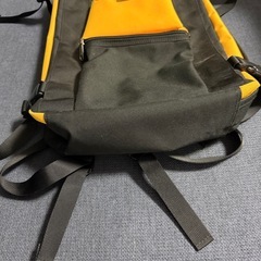 【美品】ポーター PORTER UNION RUCKSACK 黒/黄の画像
