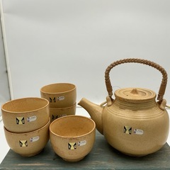 清水焼　急須と湯呑のセット　九耀　NAGOYA CERAMIC 箱あり