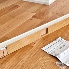 美品☆無印良品 壁に付けられる家具 長押88cm 旧タイプの画像