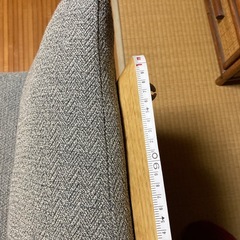 取り引き中！【早い者勝ち！】ニトリ ソファベッド 木枠タイプ（ベッドにもなる）取りに来てくれる方へ！の画像