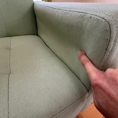 2人掛けソファ無料で差し上げますの画像