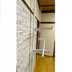 どこでも物干し 突っ張り 天井 突っ張り棒 物干し竿の画像