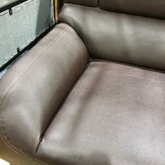 3人掛けソファ　テーブル付き　の画像