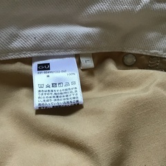 GU ジーンズパンツ　Lサイズの画像