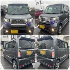 ⭐️車検付コミコミ即納⭐️N-BOXカスタムG・Lパッケージ⭐️ NAVI・TV・バックカメラ・電動スライドの画像