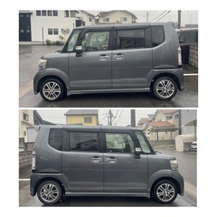 ⭐️車検付コミコミ即納⭐️N-BOXカスタムG・Lパッケージ⭐️ NAVI・TV・バックカメラ・電動スライドの画像