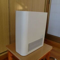 白　ファンヒーター　無印　ブランドの画像