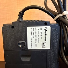 ジャンク品CyberPower無停電電源装置2点の画像
