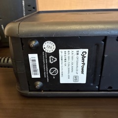 ジャンク品CyberPower無停電電源装置2点の画像