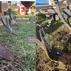 スガノ農機 6連 スタブルカルチ MSC 6PYQLK 対応馬力 45～60馬力 日農工S L ヒッチ 兼用 トラクター アタッチメント 中古 引き取り限定の画像