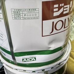 ジョリパットネオ20kg×4缶＋ジョリパットシーラー開封約10kg×１缶＋寒水石20kg×3袋（開封8.2kg×1袋）の画像