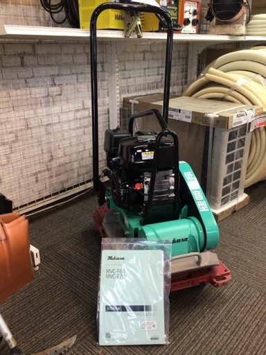 【店頭引取限定】【未使用品】mikasa ミカサ プレートコンパクター 143,000円(税込)