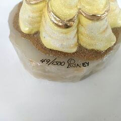  ディズニー ロンリーコレクション 美女と野獣 ベル シリアルナンバー入り 希少 プリンセス アンティーク品 大理石 Disney 札幌 北20条店の画像