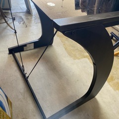 引き取り限定！ニトリ　ガラスパソコンデスク　PCデスクの画像