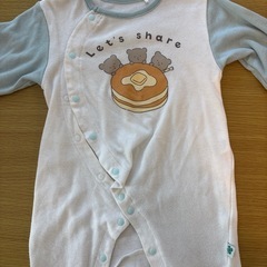 長袖カバーオール　2枚セット　ベビー服の画像