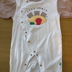 長袖カバーオール　2枚セット　ベビー服の画像