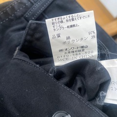 men's 黒色パンツの画像