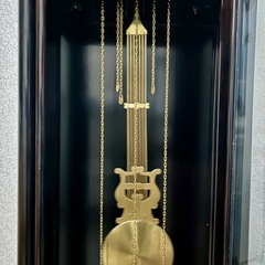 アンティーク Tempus Fugit ドイツ製 ホールクロック振り子時計 昭和レトロ 柱時計の画像