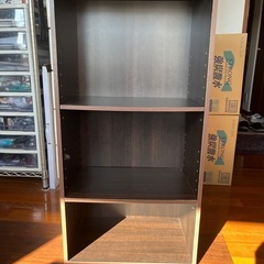 購入者決定/棚高さ自由のカラーボックスの画像