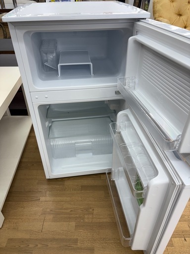 【ドリーム川西店限定】☆ジモティー見たよ割引☆ 2ドア冷蔵庫 コンフィー RCT90WH 90L 2024 クリーニング済み 【2125560000036920 】