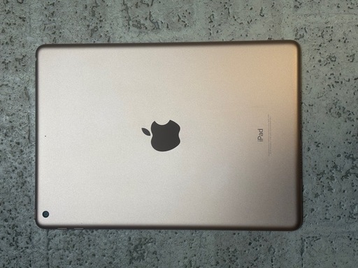 値下げ【即引渡OK】128GB Apple iPad 9.7インチWi-Fiモデル　第6世代 MRJP2J/A ゴールド　純正 USB電源アダプ