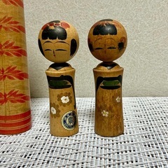 こけし 伝統工芸 6体まとめ 民芸品 昭和レトロ アンティーク 伝統こけし 置物の画像