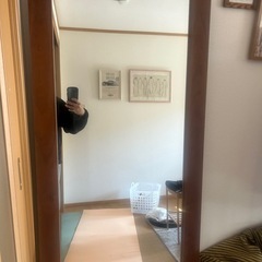 大型アンティーク全身鏡   の画像