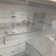2ドア冷蔵庫227L ハイセンス　2018年製の画像