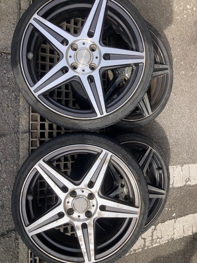 軽用　17インチ　タイヤホイールセット