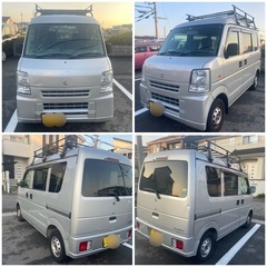 ⭐️車検付⭐️乗って帰れます⭐️平成26年⭐️エブリイ　PCハイルーフ☆DA64V⭐️ルーフキャリア付⭐️の画像