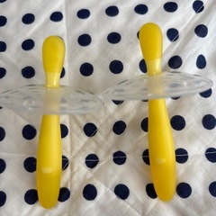 ピジョン　シリコン歯ブラシ　2本　の画像