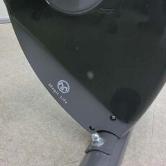 フィットネスバイク Magic Life 折りたたみ 耐荷重120㎏ 背もたれ/ハンドル/スマホトレー付 10段階負荷調節 トレーニングバイク エアロバイク 運動器具 室内運動 筋トレ 札幌市 西野店の画像