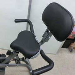 フィットネスバイク Magic Life 折りたたみ 耐荷重120㎏ 背もたれ/ハンドル/スマホトレー付 10段階負荷調節 トレーニングバイク エアロバイク 運動器具 室内運動 筋トレ 札幌市 西野店の画像