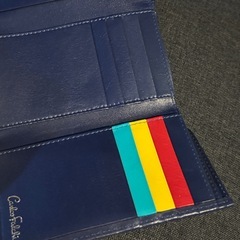 財布　ヘビ革　クロコダイル　三つ折り　美品の画像