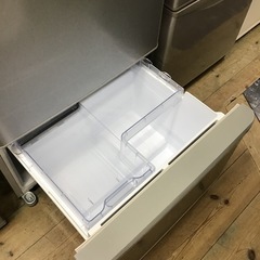 SHARP     3ドア冷蔵庫　2020年製　350L     自動製氷なし　中古品の画像