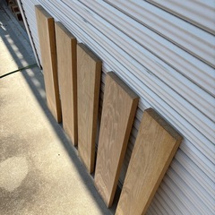 楢（オーク）一枚板　バラ売りの画像