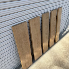 楢（オーク）一枚板　バラ売りの画像