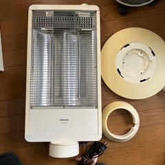 山善　遠赤外線カーボンヒーターの画像