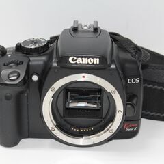 【現状品】Canon/EOS Kiss Digital X/レンズ付き/デジタル一眼レフ ⑤の画像