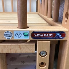 ベビーベッドの画像