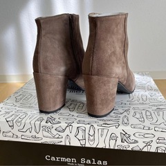 【新品】CarmenSalas カルメンサラス ブーツ 38の画像