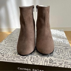 【新品】CarmenSalas カルメンサラス ブーツ 38の画像