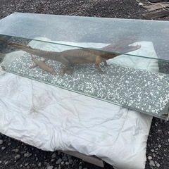 親子ワニの剥製 の画像