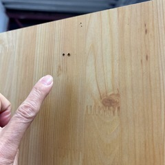 【リユース☆エコちょっぷ】食器棚　カントリー　ナチュラル　木目　の画像